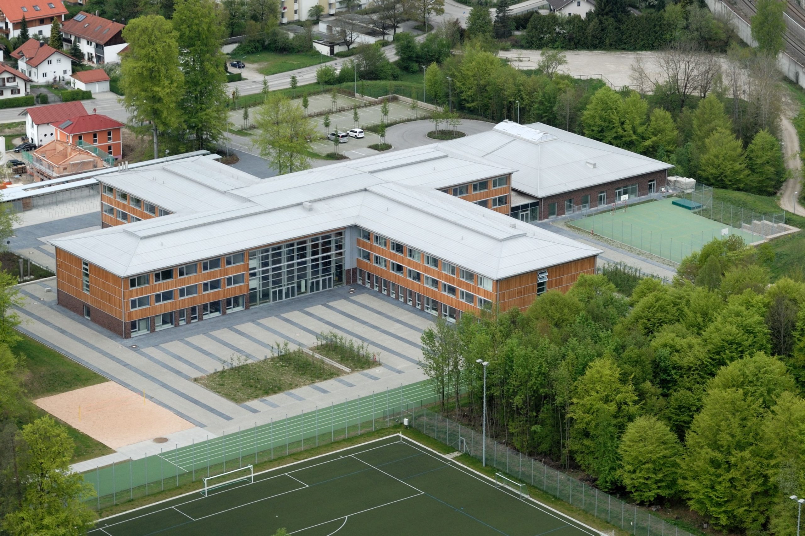 Landkreis Ebersberg Neubau Gymnasium Kirchseeon