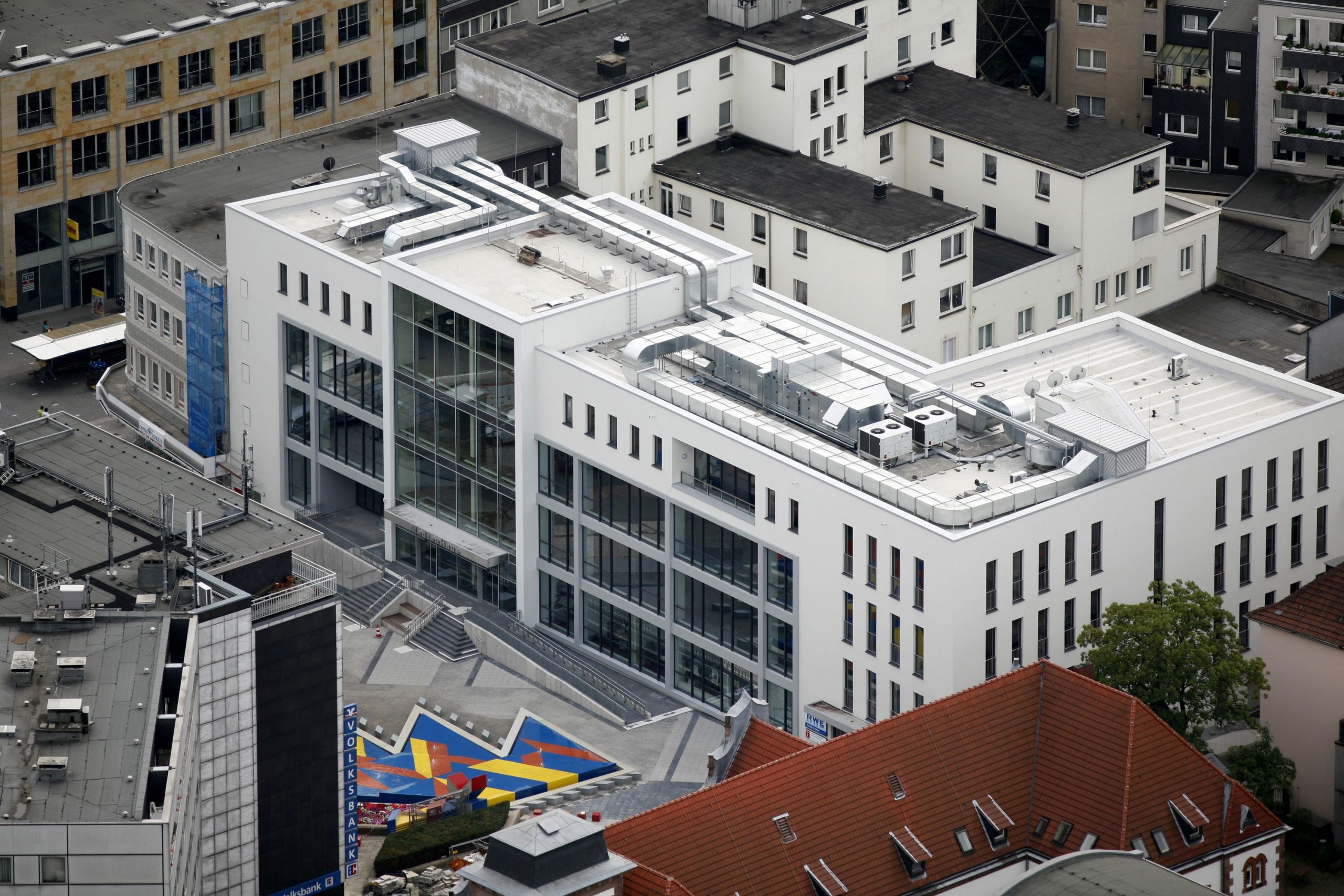 Stadt Mülheim Ruhr Neubau Mediathek